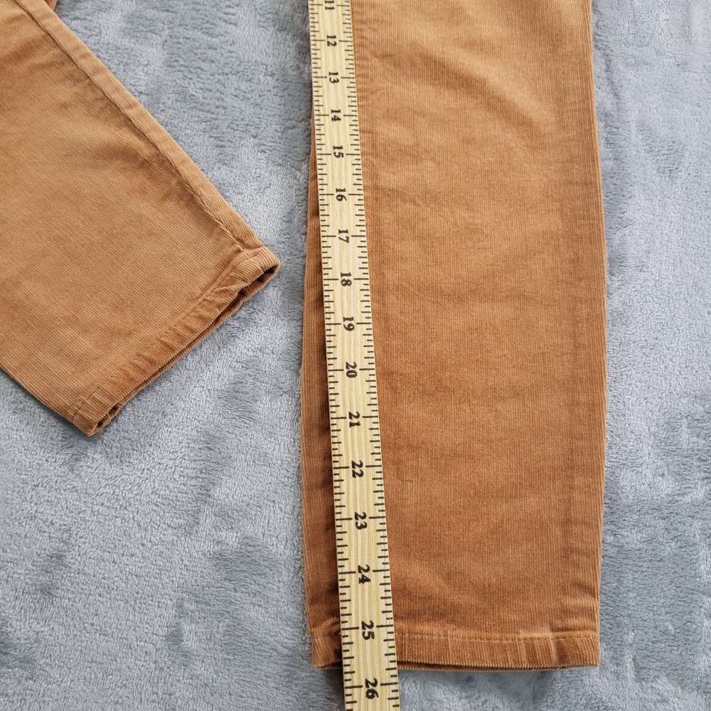 LOFT Women 29/8 Petite Ins Corduroy High Waist Skinny Pants Camel - Pumpkin Fall - Picture 8 of 13